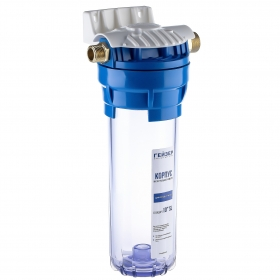 Корпус Гейзер прозр.10" 1/2х3/4