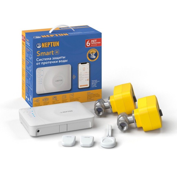 Система контроля протечки воды PROFI Smart+ 1/2 Tuya