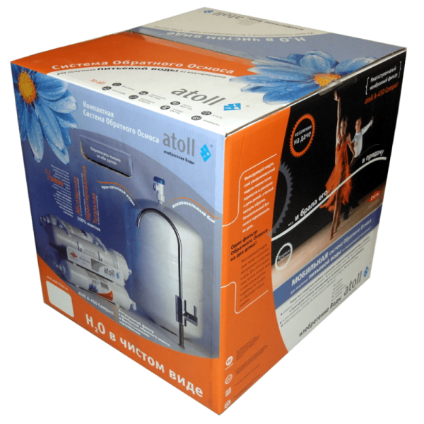 Система обратного осмоса atoll Compact A-450 STDA (без питьевого крана)
