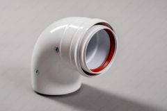 Колено  80/125 мм