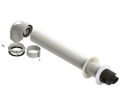 Комплект коаксиальный 60/100 универсальный с наконечником