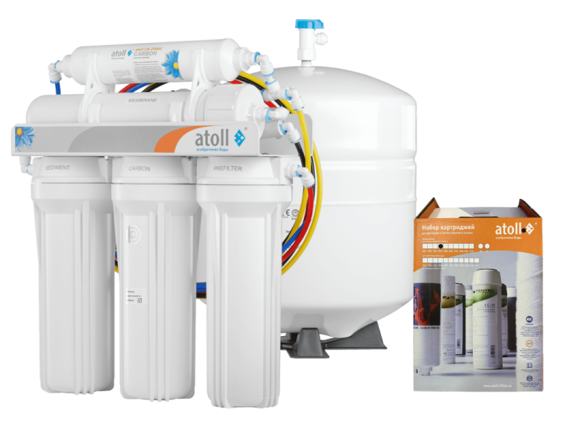 Система обратного осмоса atoll A-550m STDA (без питьевого крана)