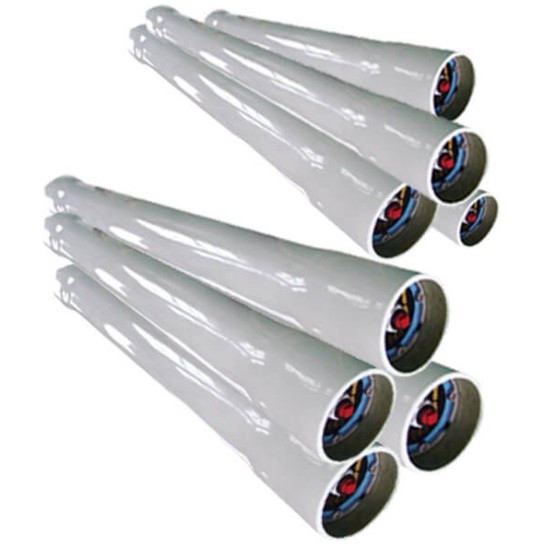 Корпус мембраны FRP WAVE CYBER MEMBRANE HOUSING 2540 1000Е-2.5" -LV-1S-WH