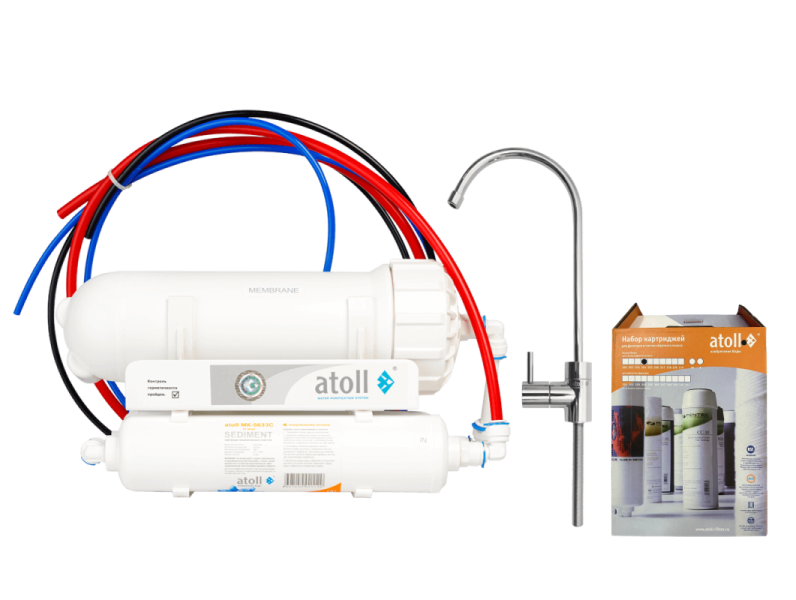 Прямоточная система обратного осмоса atoll Shuttle A-3500 STDA