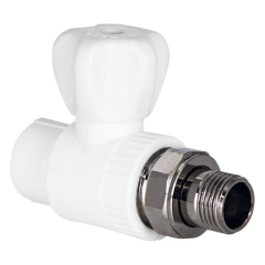 Кран шаровой для радиаторов прямой TEBO