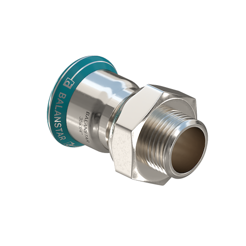 Пресс-нипель с резьбой Balanstar Press Inox, S2311, [ВПр-НР]