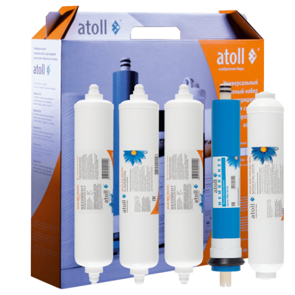 Набор картриджей atoll №106m STDA (для А-560Еm SailBoat, А-550m SailBoat)