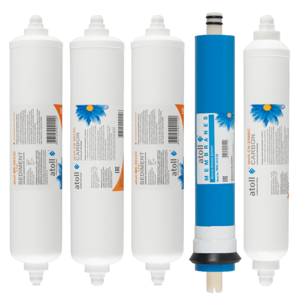 Набор картриджей atoll №106m STDA (для А-560Еm SailBoat, А-550m SailBoat)