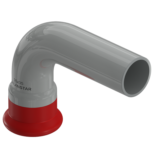 Пресс-отвод Balanstar Therm EP, S2601, 90° [ВПр-НПр]