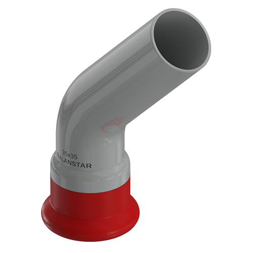 Пресс-отвод Balanstar Therm EP, S2603, 45° [ВПр-НПр]