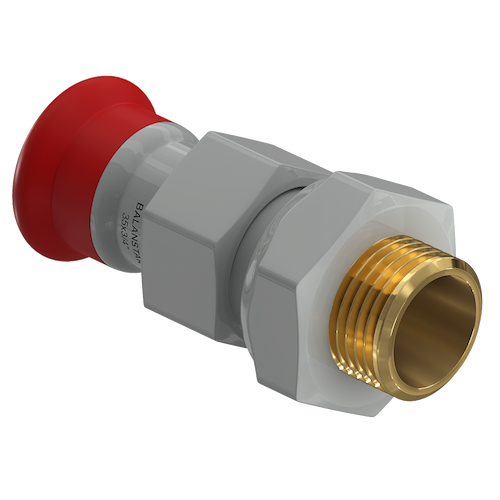 Разъемное пресс-соединение с резьбой Balanstar Therm EP, S2613, [ВПр-НР]