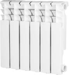 Радиатор алюминиевый EvA350