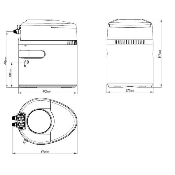 Система очистки воды atoll Excellence B-10C (сорбция, удаление хлора)