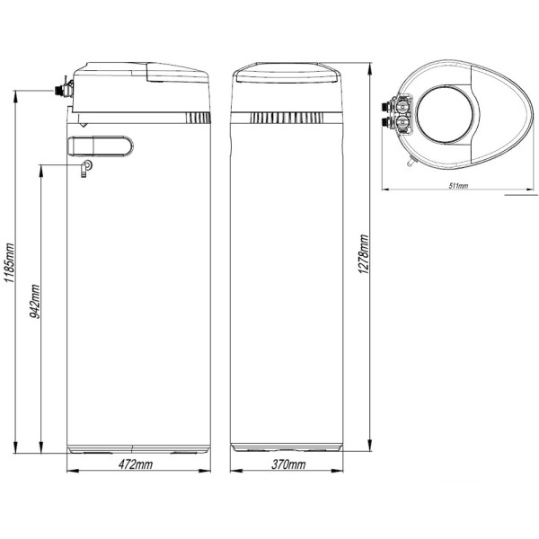 Система очистки воды atoll Excellence B-45MO (умягчение, удаление железа, марганца, органики)