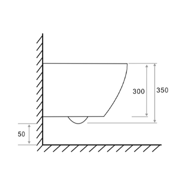 Комплект для установки подвесного унитаза: застенный модуль, панель смыва TECEspring V, черная матовая, унитаз TECEspring K