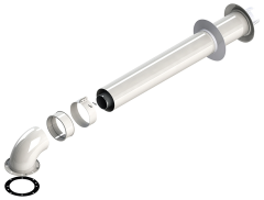 Универсальный комплект c фланцем (антиобледенитель)