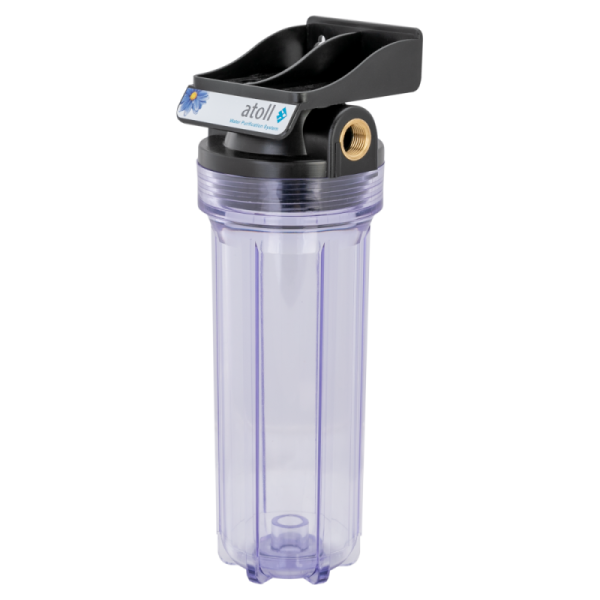 Корпус фильтра атолл Патриот SL10-3/4 прозрачный (без картриджа)