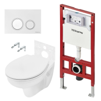 Комплекты из инсталляций, панелей смыва и унитазов TECE Basic